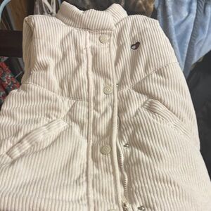Tommy Hilfiger Cream Corduroy Vest